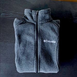 Charcoal zip up sweater